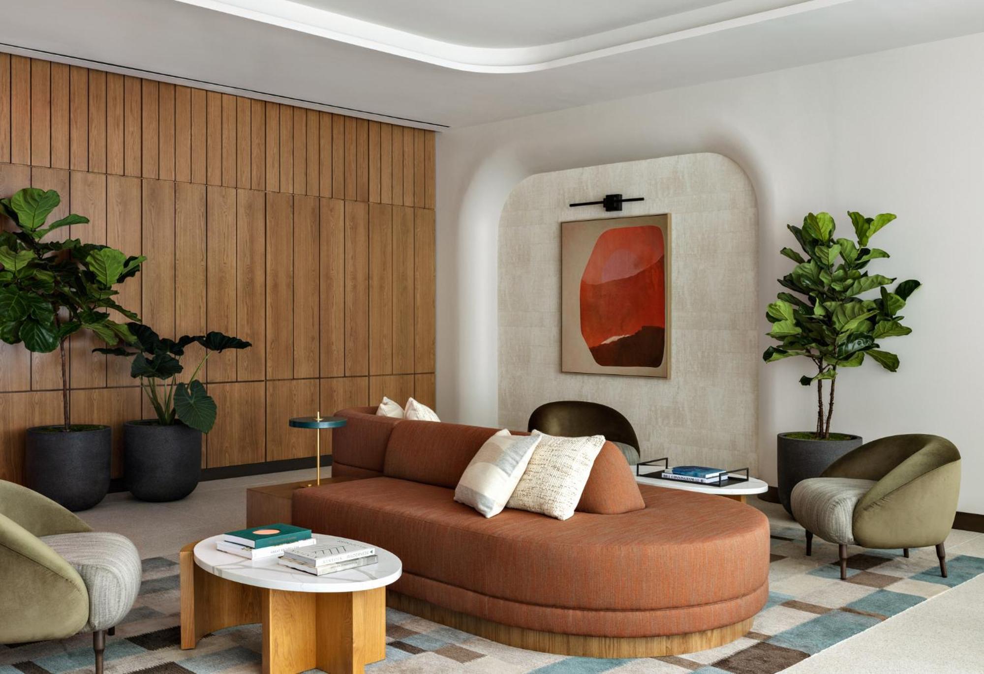 Kimpton Theta New York - Times Square By Ihg Hotel Luaran gambar The interior of the hotel