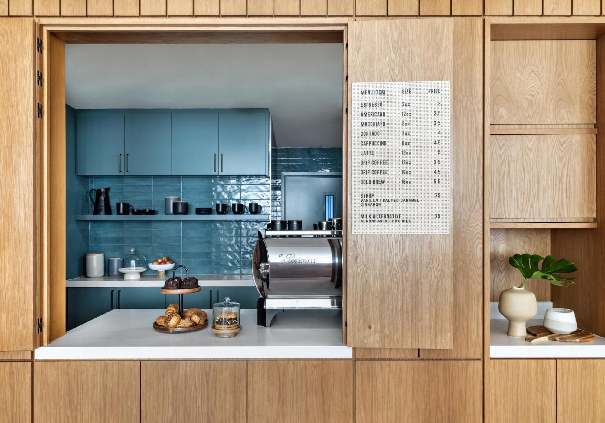 Kimpton Theta New York - Times Square By Ihg Hotel Luaran gambar The coffee bar at the 2018 edition of the London Design Festival
